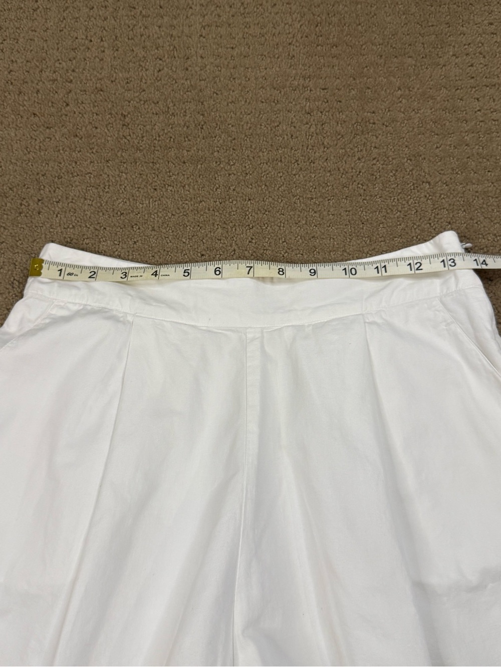 WeWoreWhat White High-Rise Pleated Shorts - Picture 4 of 12